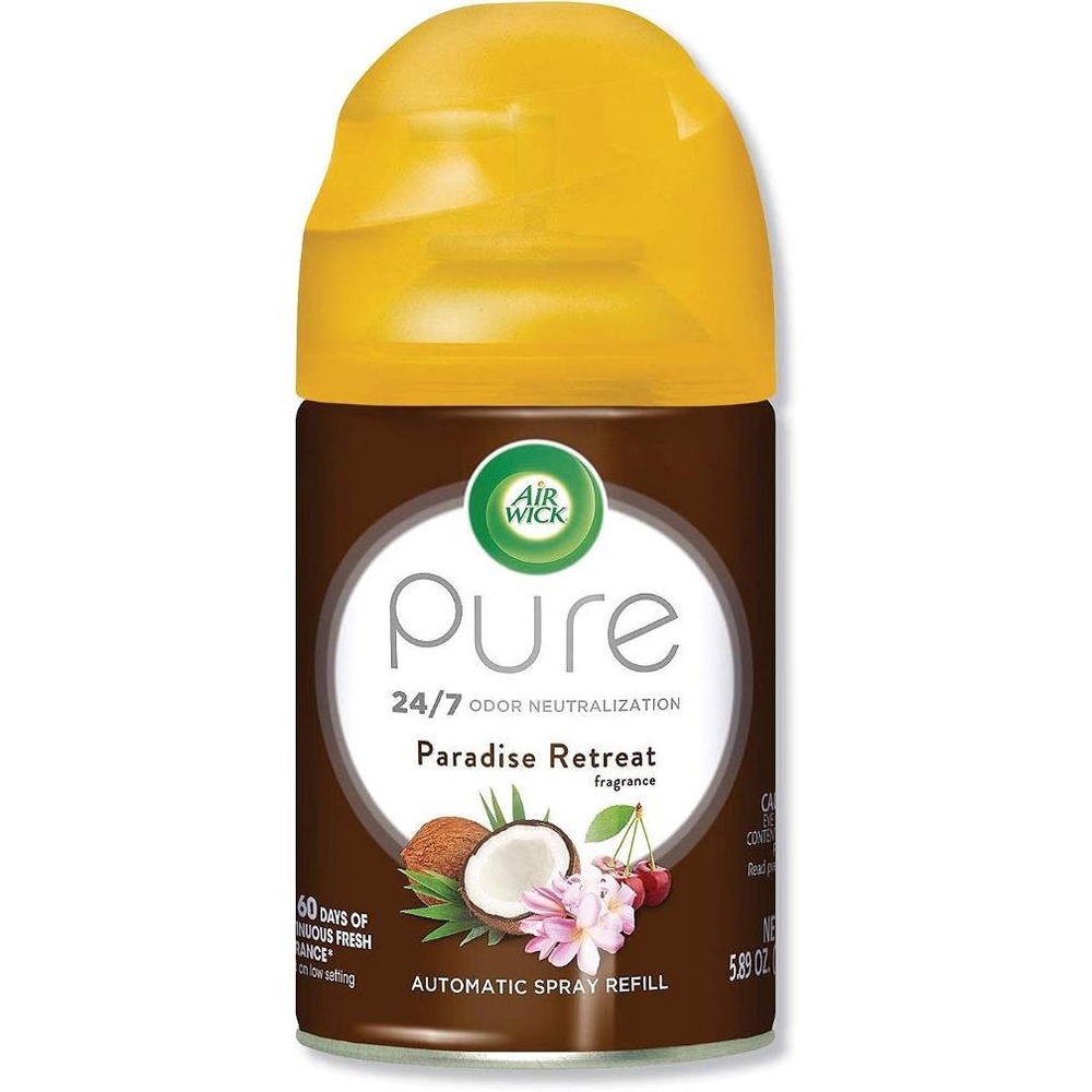 Air Wick Pure Automatic Spray Refill 5.89 oz Paradise Retreat Coconut Cherry